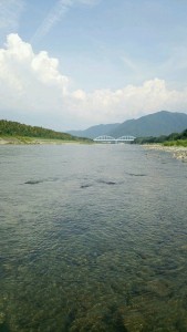 吉野川と夏