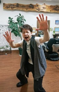 台風を止める男