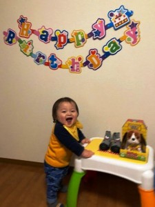 1歳はるぴー
